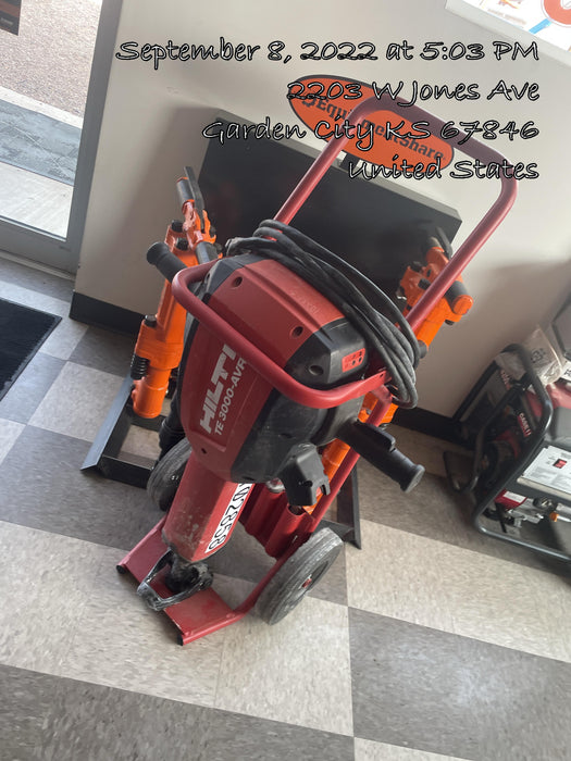 2020 HILTI TE 3000-AVR