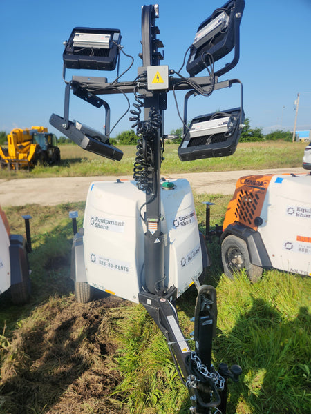 2024 Generac MLT2 Diesel, Flex Switch 120V Input, Powerzone Controller, 
(4) 320W LED Lights, 4kW Generator, 39.9 Gal Fuel Tank, 2" Ball, T3