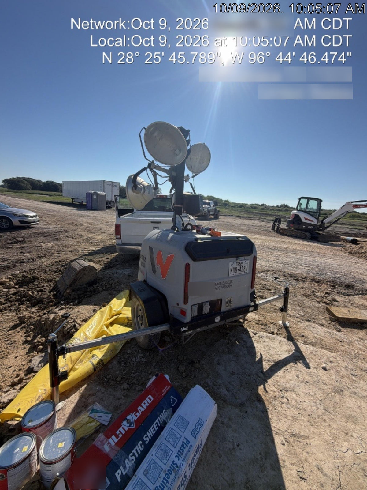 Wacker Neuson LTV6K-MH Power mast, 1100W MH
