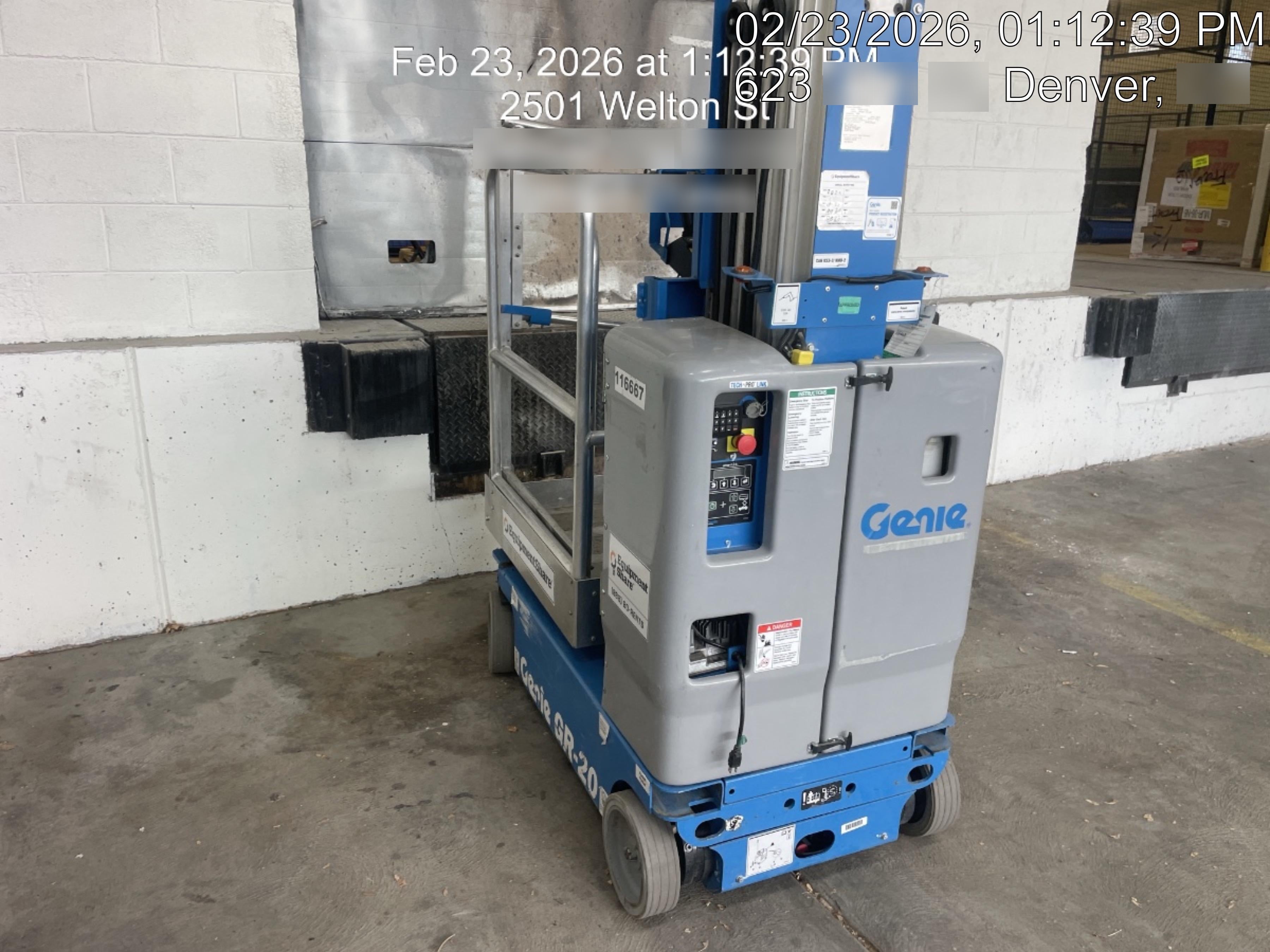 2020 GENIE GR-20