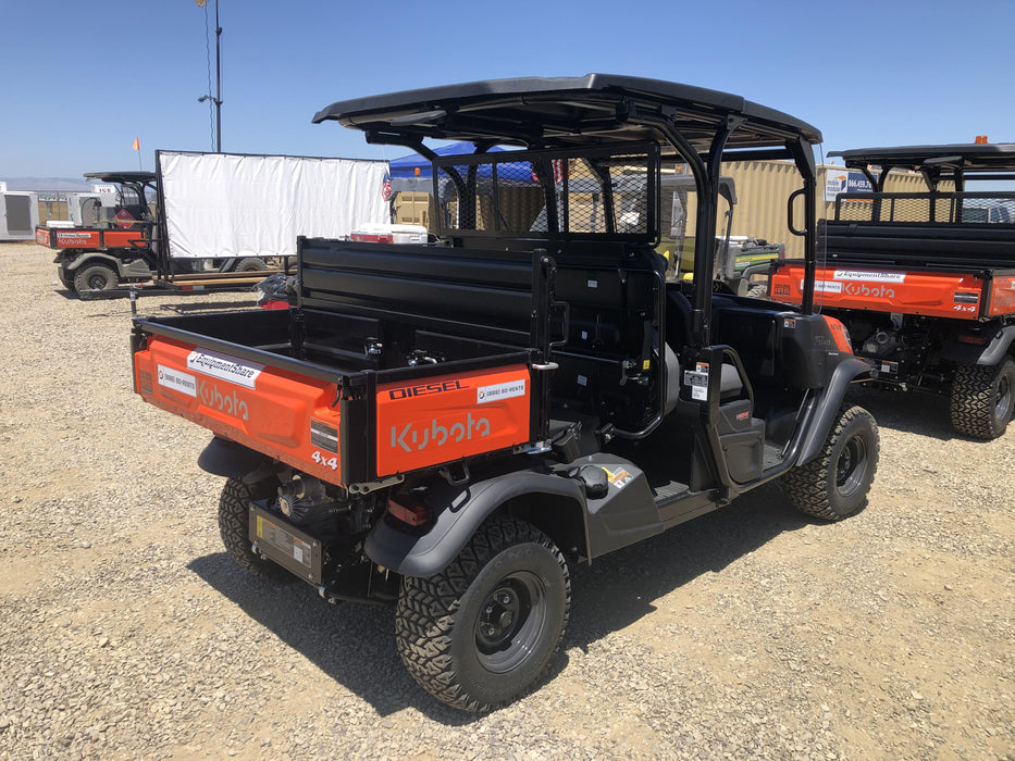 2022 Kubota RTV-X1140W-H Plastic Canopy, Windshield Acrylic Clear, LED Strobe Light, Wire Harness Kit, Back up Alarm