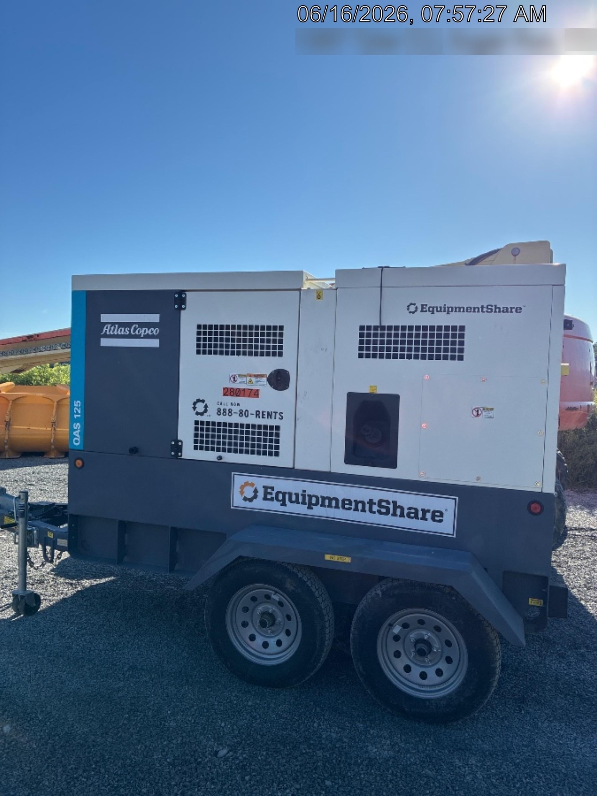 2022 ATLAS COPCO QAS 125