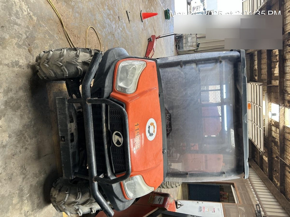 Kubota RTV-X1140W-H Canopy, 4-Seater, Diesel, Windshield Acrylic Clear, LED Strobe, Backup Alarm