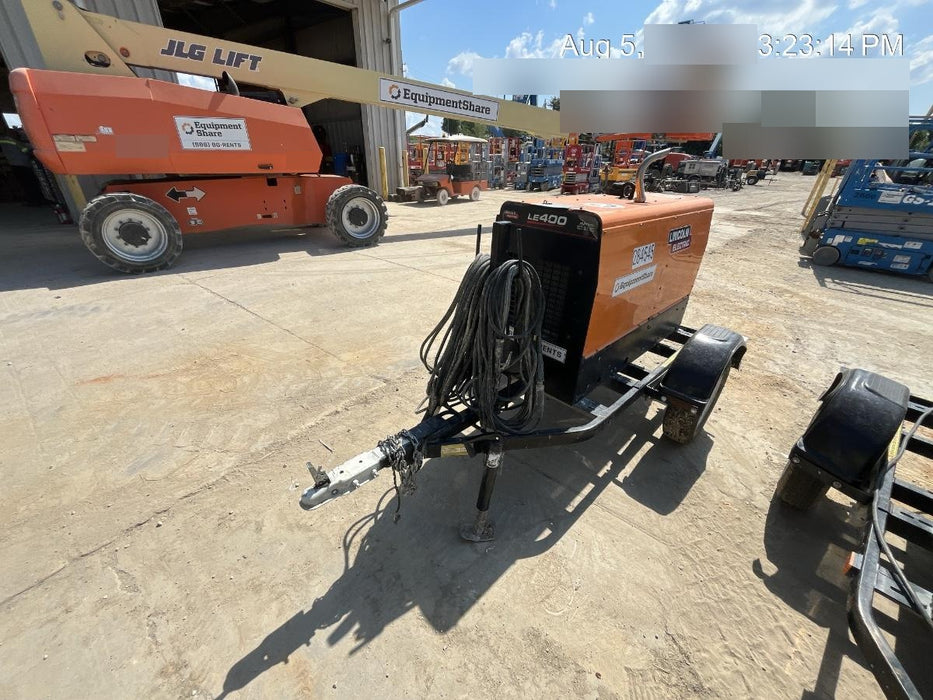 2022 Lincoln Electric LE400 Kubota V1505, Trlr, Cable Rack, Light Kit, ES Decals, T3