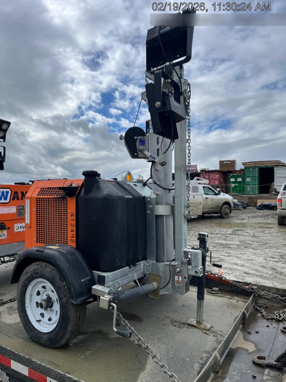 2024 Wanco WLTT-4MM4K Diesel, Deep Sea Controller, Shore Power Plug, Auto Start, (4) 350W LED Floodlights, 4kW Generator, 60 Gal Fuel Tank, 2" Ball, T3