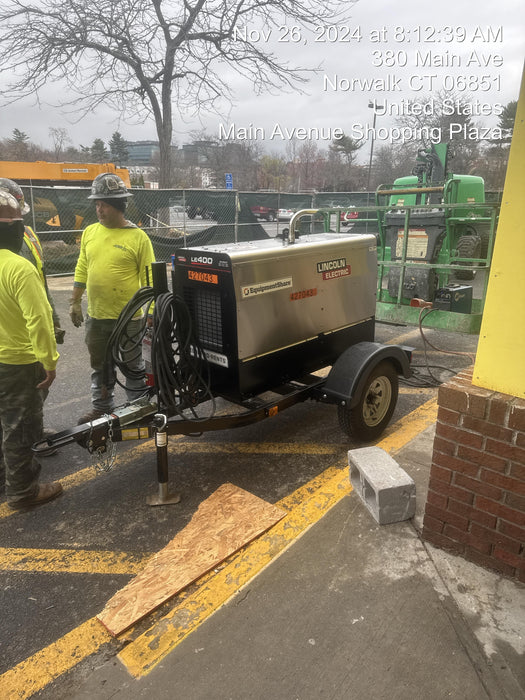 2024 Lincoln Electric LE400 Kubota V1505, Trlr, Cable Rack, Light Kit, ES Decals, T3