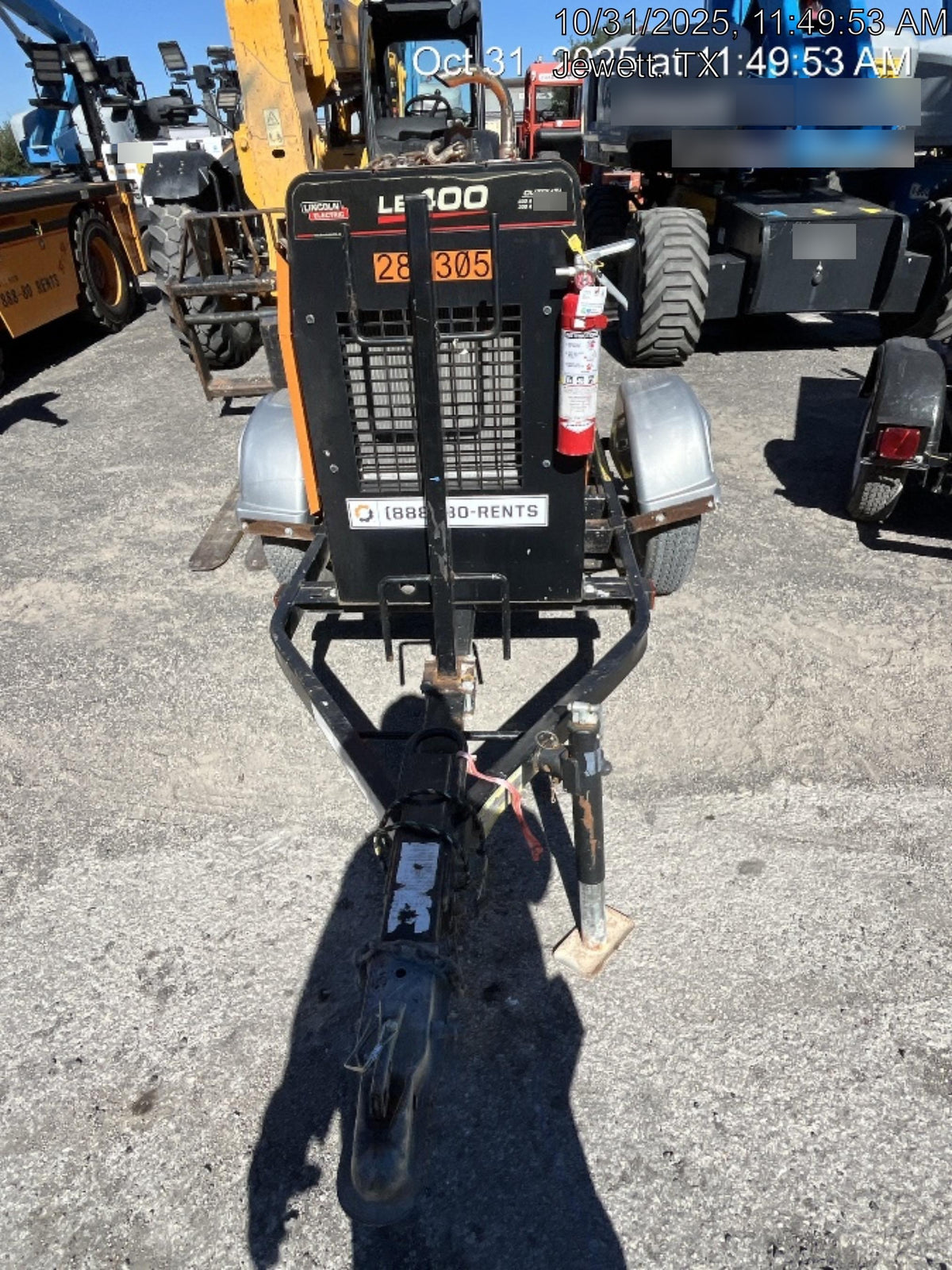 2022 Lincoln Electric LE400 Kubota V1505, Trlr, Cable Rack, Light Kit, ES Decals, T3