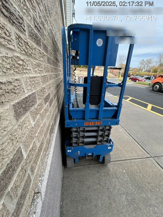 2020 Genie GS-1930 Fixed rails with chain entry gate - Pre A92.20