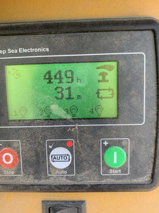 2020 Allmand NLV3GR (4) LED Light Fixture 350W, 23' Vertical Mast, 3kW Prime, Towable, Deep Sea L401, Leveling Jacks, Yanmar T4F 5.8hp