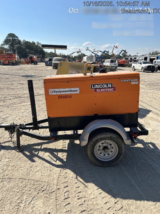 2022 Lincoln Electric LE400 Kubota V1505, Trlr, Cable Rack, Light Kit, ES Decals, T3