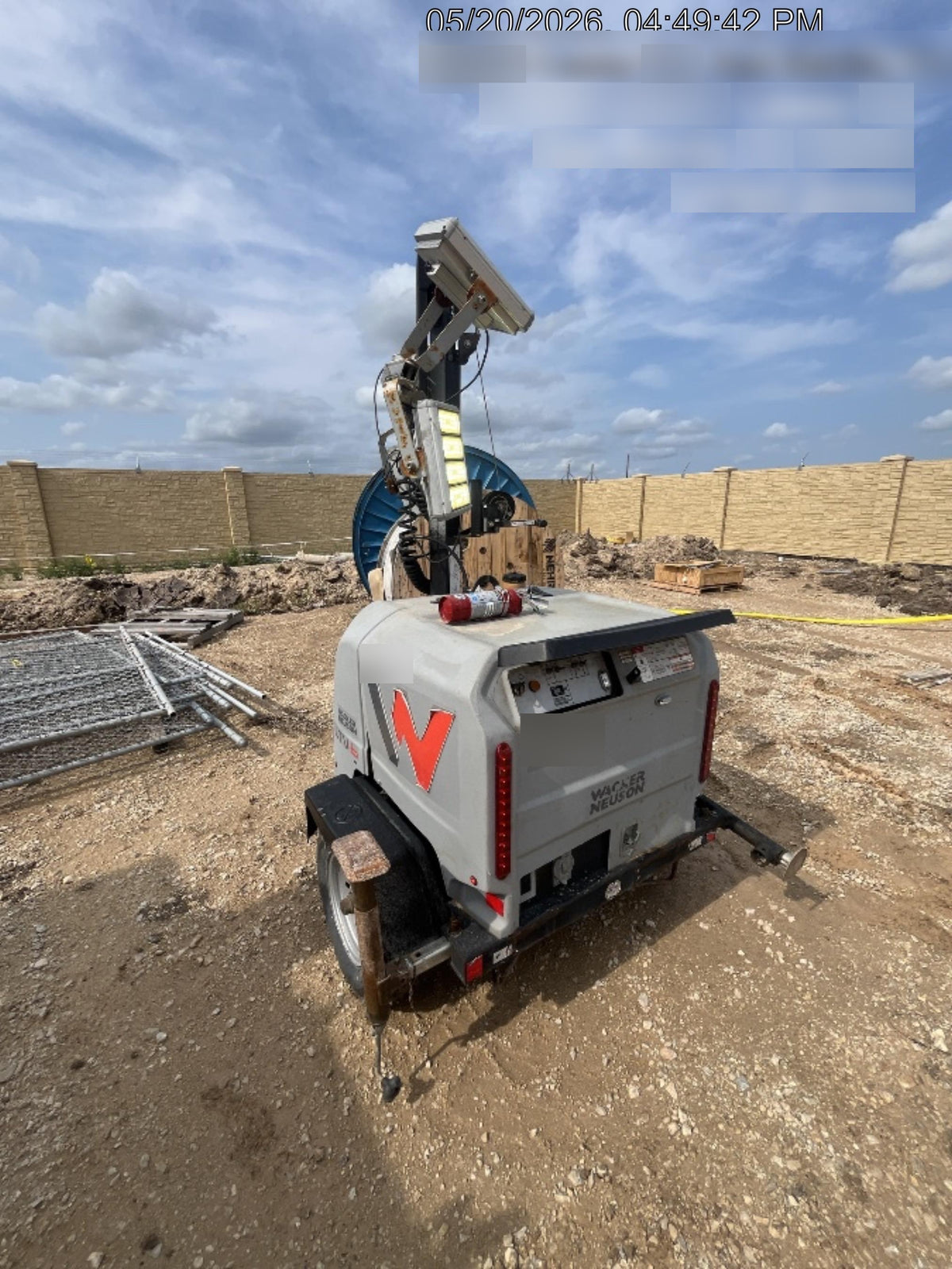 2020 Wacker Neuson LTV6K-LED LED Lighting 300 W Vertical Mast