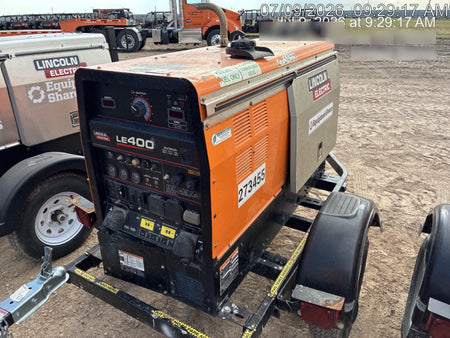 2022 Lincoln Electric LE400 Kubota V1505, Trlr, Cable Rack, Light Kit, ES Decals, T3