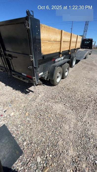 2025 TEXAS PRIDE TRAILERS DT714416KBP