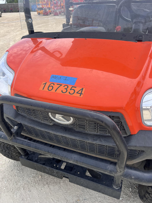 2022 Kubota RTV-X1140W-H Plastic Canopy, Windshield Acrylic Clear, LED Strobe Light, Wire Harness Kit, Back up Alarm
