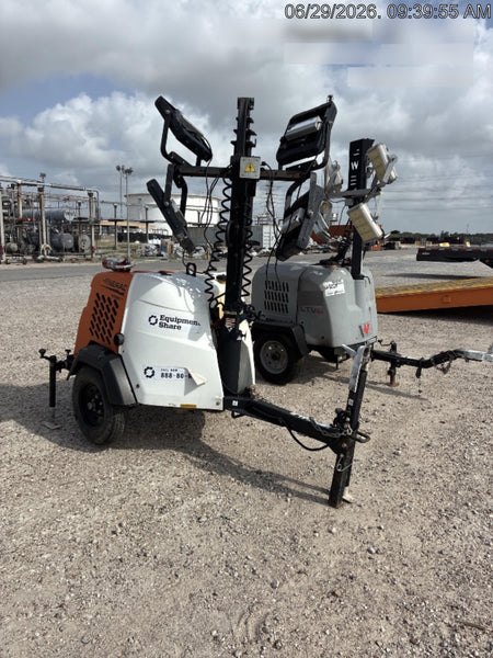2024 Generac MLT2 Diesel, Flex Switch 120V Input, Powerzone Controller, 
(4) 320W LED Lights, 4kW Generator, 39.9 Gal Fuel Tank, 2" Ball, T3