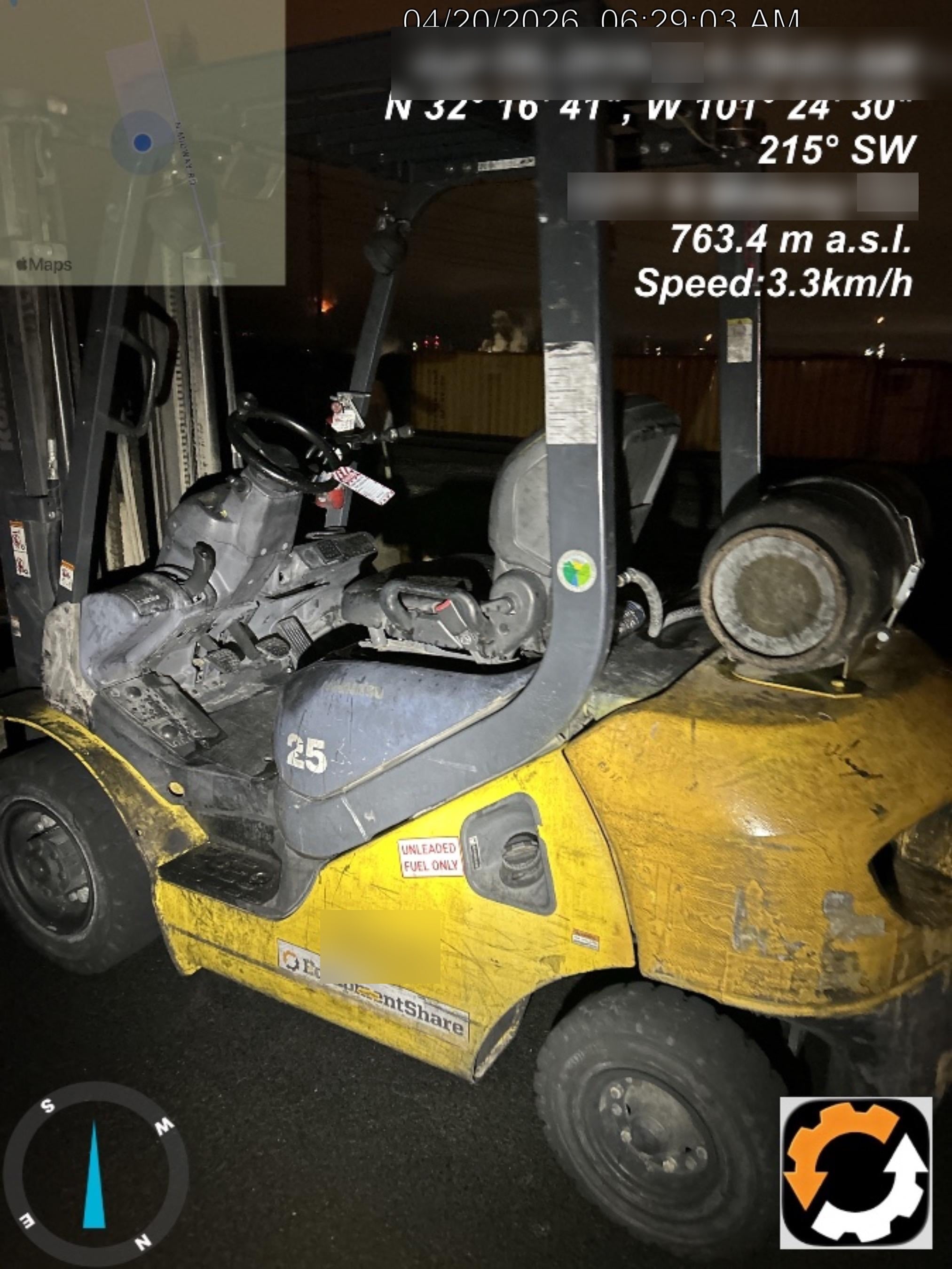 2019 KOMATSU FG25T-16