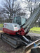 2019 Takeuchi TB290 Cab/Heat/AC Rubber tracks, Dozer blade, Travel alarm, Auxiliary hydraulics Manual QC, Hydraulic thumb, 18", 24", and 36" Buckets