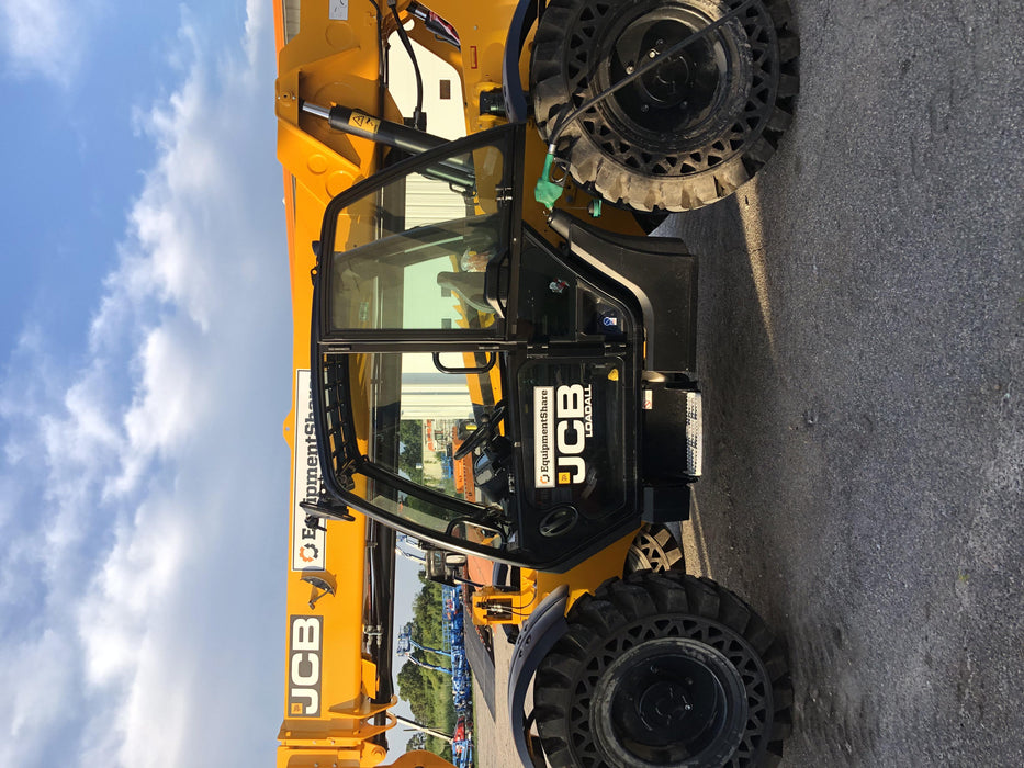 2020 JCB 509-42 Cab/Heat/Air, Solid Tires, Work Lights, Beacon, Aux Hydraulics, Back up Alarm, Lifting Eye, ES Decals