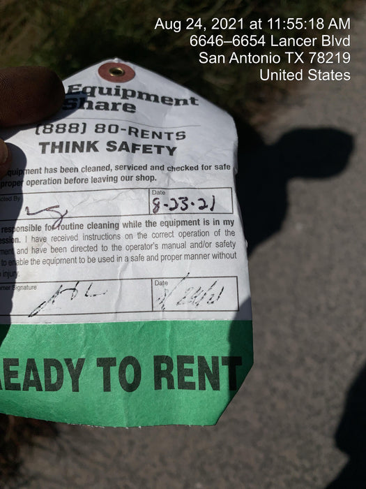 2021 Yanmar YU1000 Canopy, Steel Wheel, Poly WindShield, Beacon, Backup Alarm