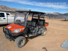 2022 Kubota RTV-X1140W-H Plastic Canopy, Windshield Acrylic Clear, LED Strobe Light, Wire Harness Kit, Back up Alarm