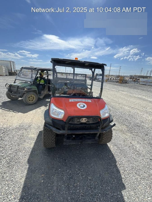 2022 Kubota RTV-X1140W-H Plastic Canopy, Windshield Acrylic Clear, LED Strobe Light, Wire Harness Kit, Back up Alarm