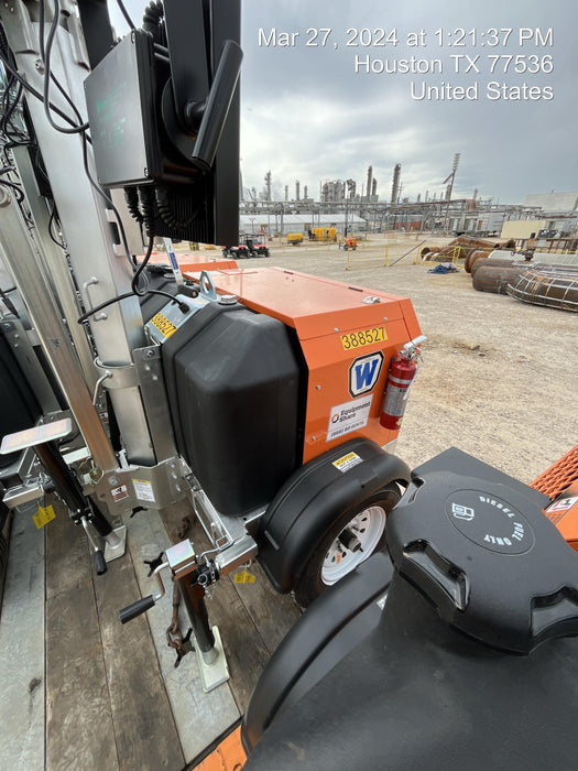 2024 Wanco WLTT-4MM4K Diesel, Deep Sea Controller, Shore Power Plug, Auto Start, (4) 350W LED Floodlights, 4kW Generator, 60 Gal Fuel Tank, 2" Ball, T3