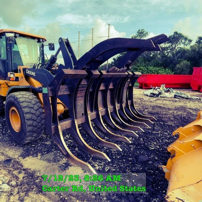 2021 FLECO 120" Grapple Rake - Fleco