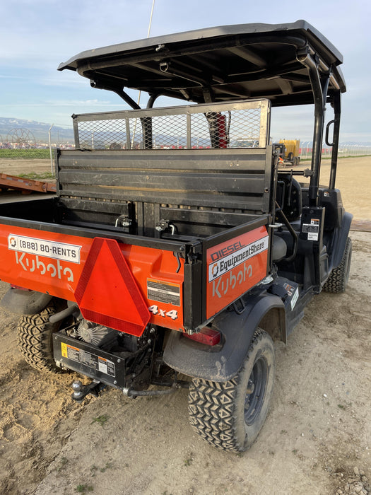 2022 Kubota RTV-X1140W-H Plastic Canopy, Windshield Acrylic Clear, LED Strobe Light, Wire Harness Kit, Back up Alarm