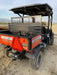 2022 Kubota RTV-X1140W-H Plastic Canopy, Windshield Acrylic Clear, LED Strobe Light, Wire Harness Kit, Back up Alarm