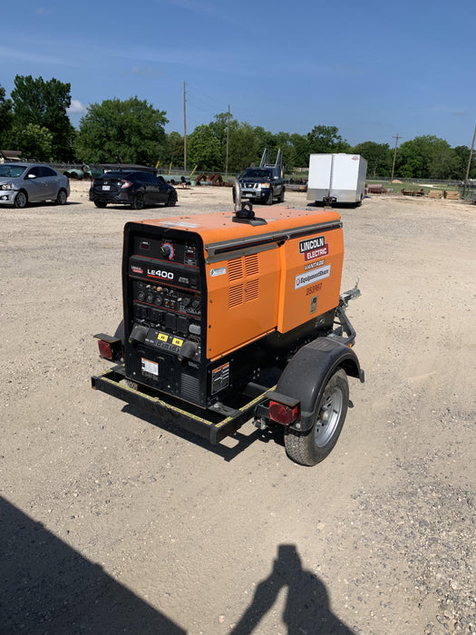 2022 Lincoln Electric LE400 Kubota V1505, Trlr, Cable Rack, Light Kit, ES Decals, T3