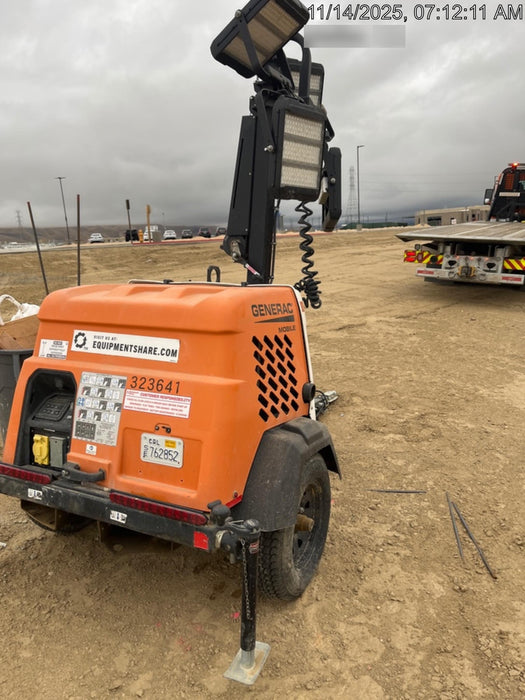 2023 Generac MLT2 Diesel, Flex Switch 120V Input, Powerzone Controller, (4) 320W LED Lights, 4kW Generator, 39.9 Gal Fuel Tank, 2" Ball, T3