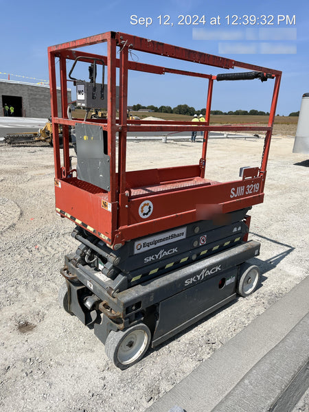 2019 Skyjack SJIII-3219 Standard Options, Trojan Batteries