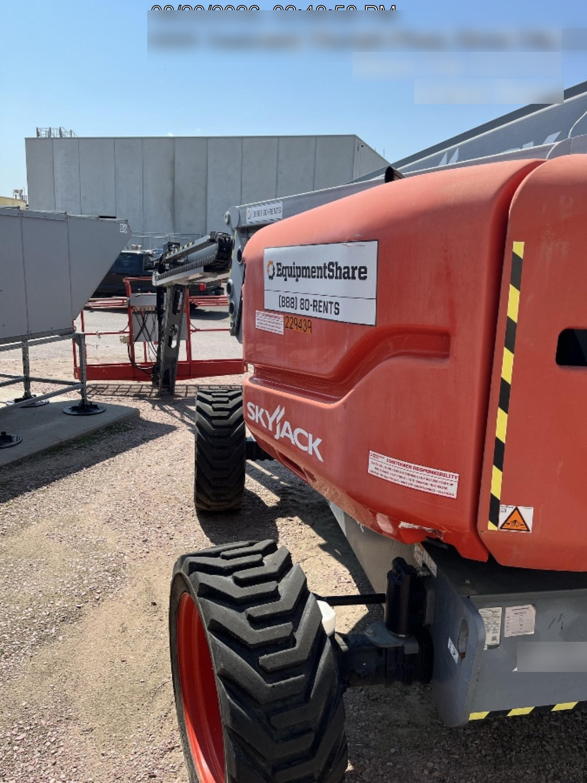 2022 SKYJACK SJ60 AJ+