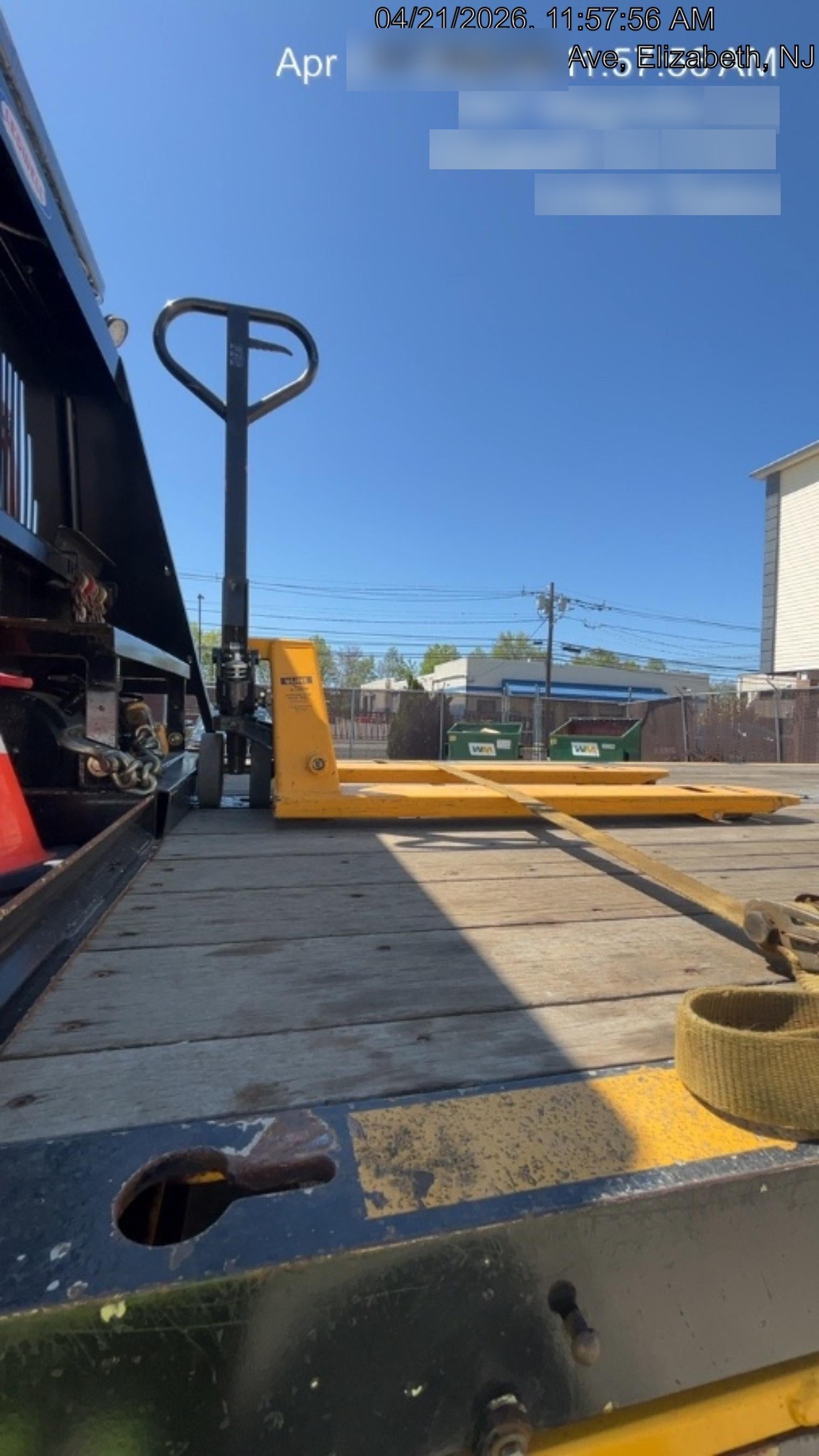 2021 ULINE 4400 lb Pallet Jack