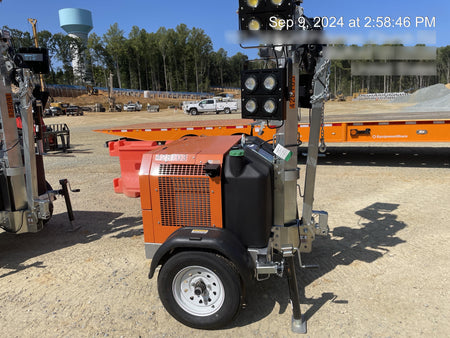 2024 Wanco WLTT-4MM4K Diesel, Deep Sea Controller, Shore Power Plug, Auto Start, (4) 350W LED Floodlights, 4kW Generator, 60 Gal Fuel Tank, 2" Ball, T3