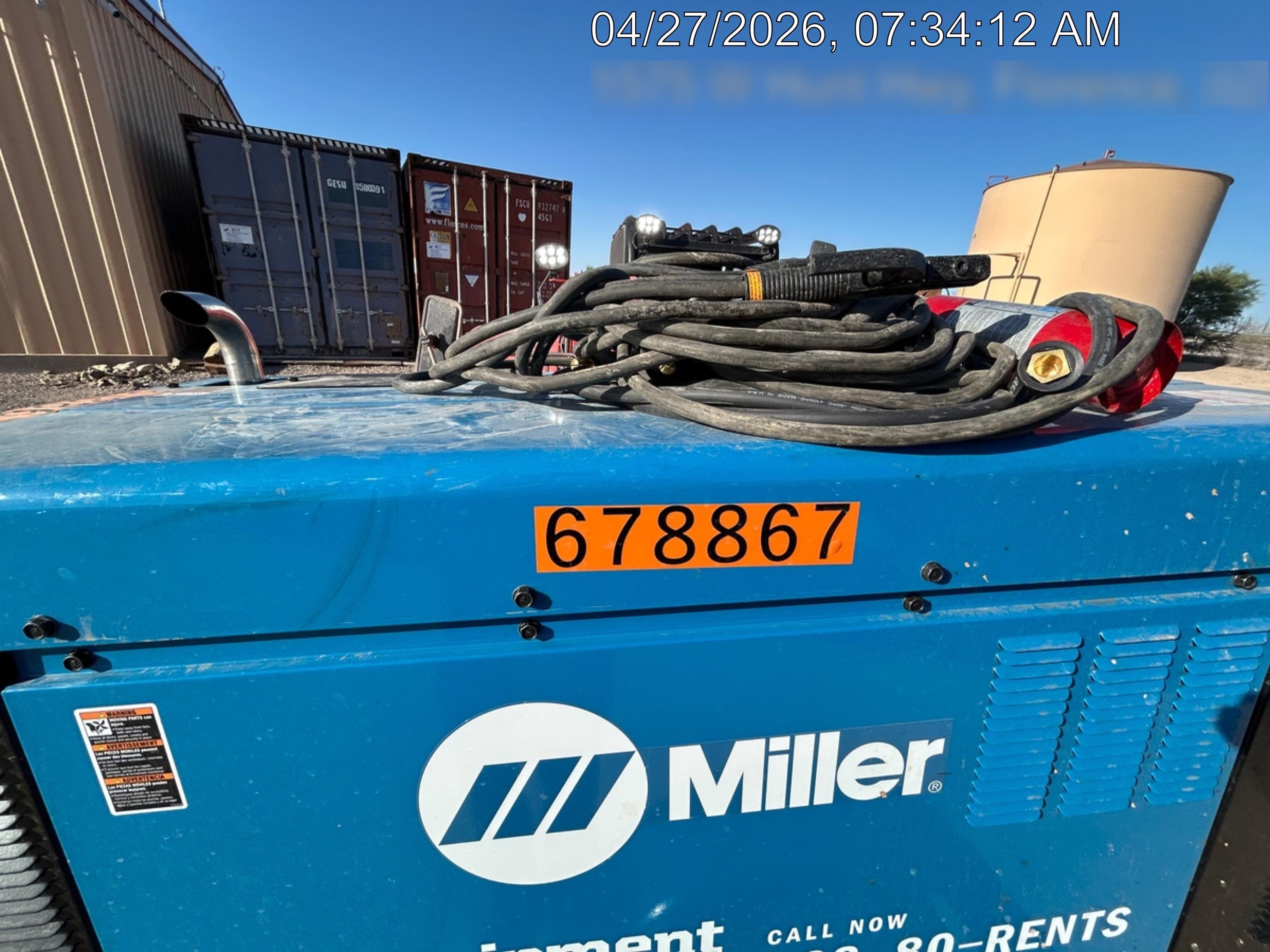 2026 MILLER ELECTRIC BIG BLUE 400