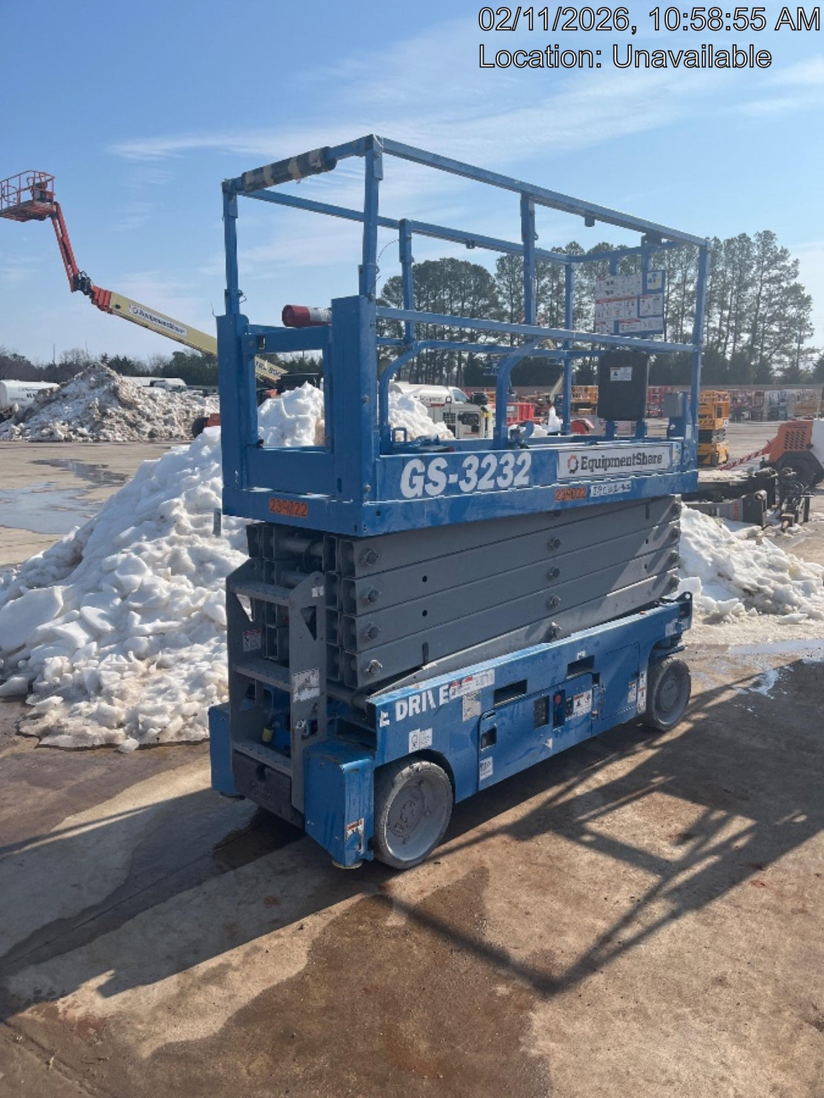 2022 GENIE GS-3232