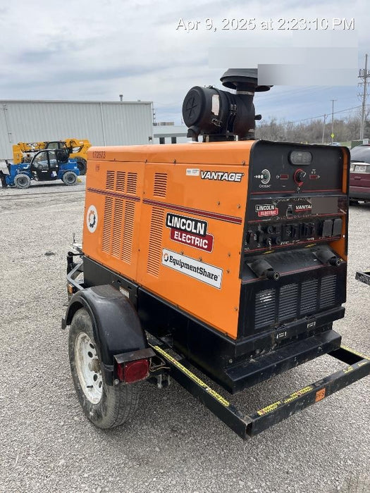 2021 Lincoln Electric Vantage 549X Ready Pak 3, ORANGE (includes trailer, cable rack, fender light kit)