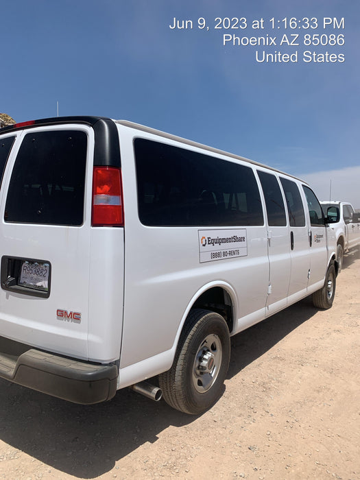 2023 GMC Savana 3500 - Rental