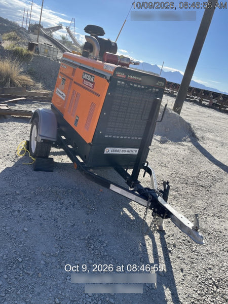 2022 Lincoln Electric Vantage 549X Crosslink Technology, Trailer Mounted, ES Decals, T3