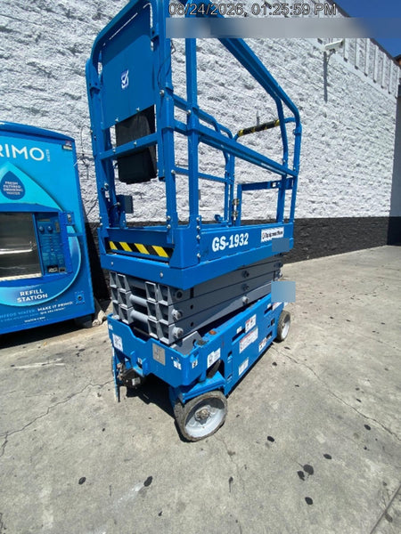2024 Genie GS-1932 Electric Drive, Sld NM Tires, DBcns, T3 + Access Control