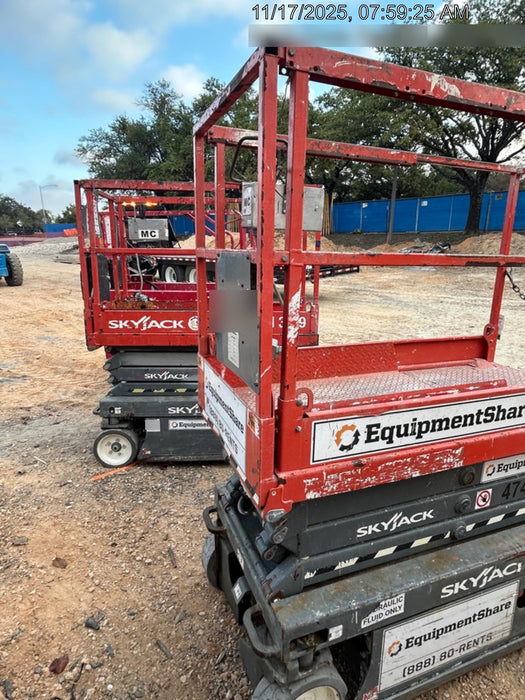 2019 Skyjack SJIII-3219 Standard Options, Trojan Batteries