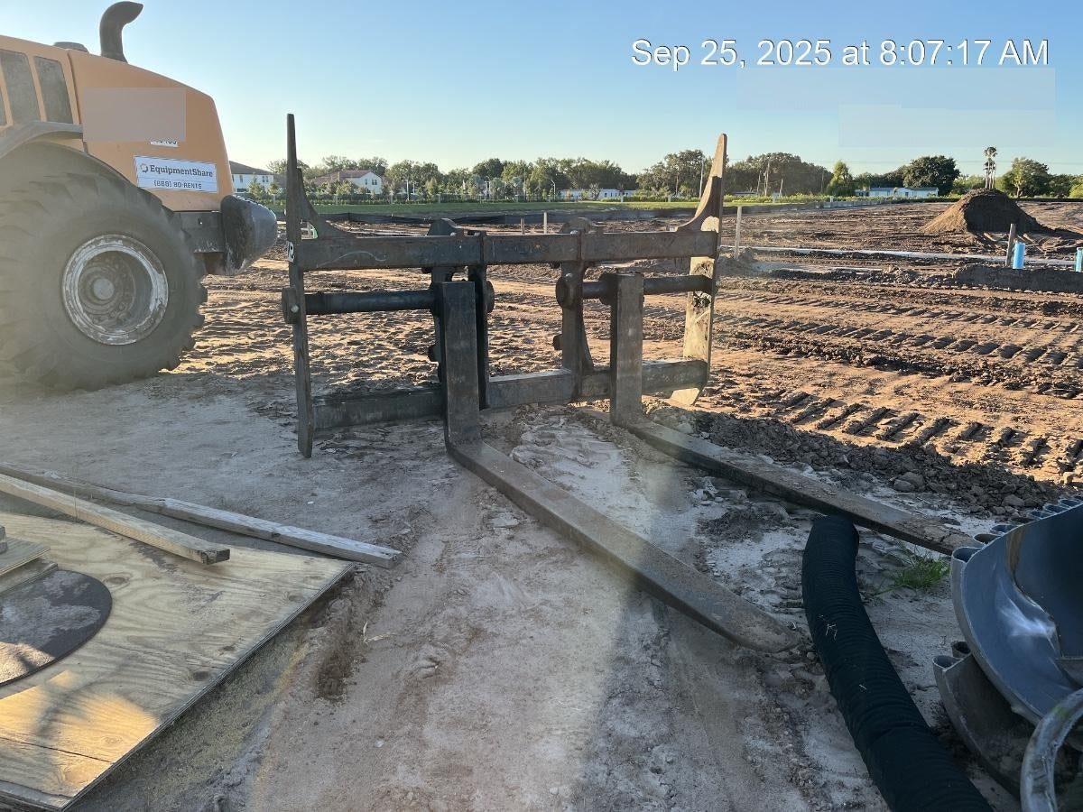 2019 WERK-BRAU 96" Loader Fork Carriage - Werk-Brau