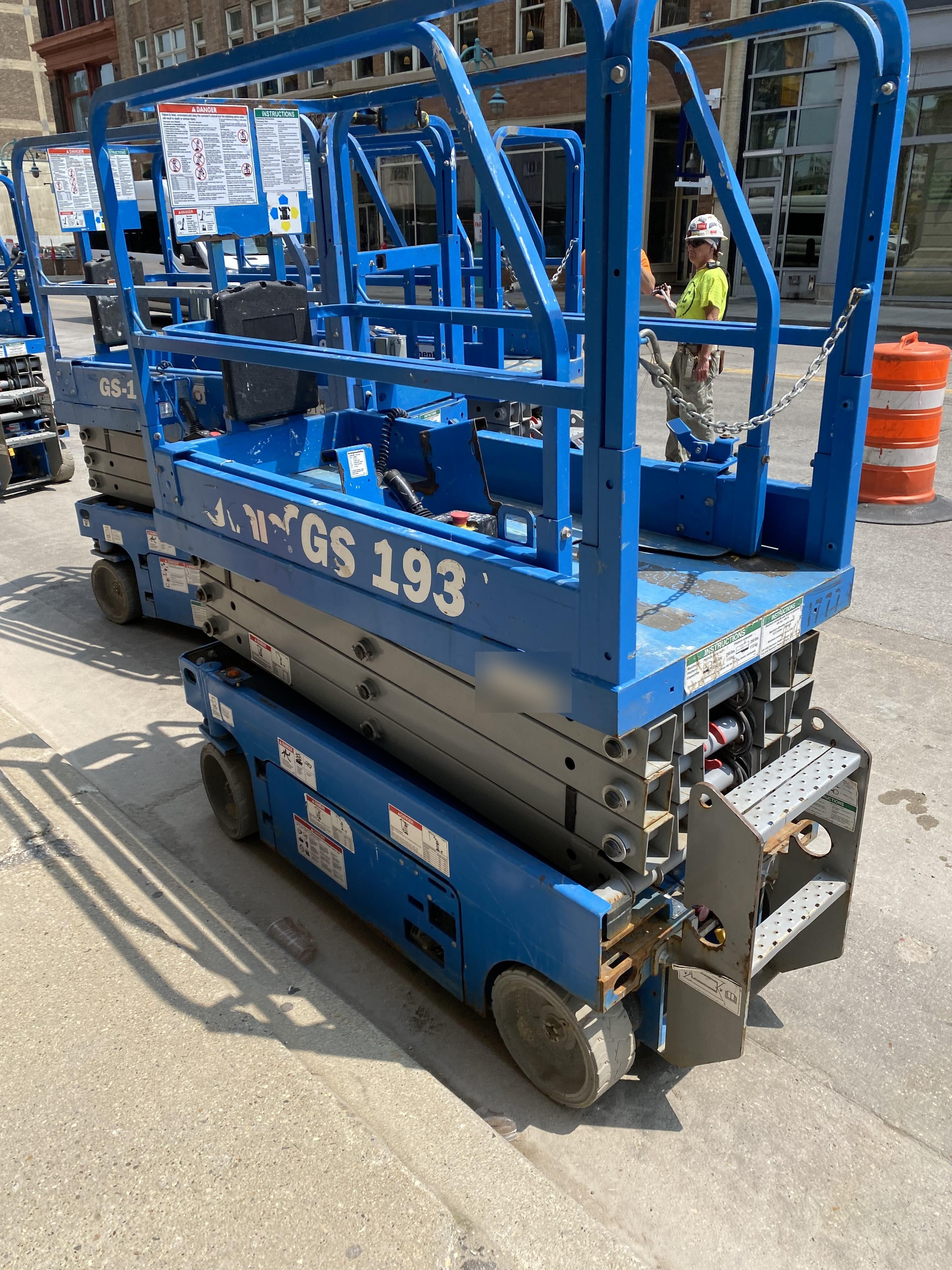 2018 Genie GS-1930 Genie GS-1930 w/Fixed Rail, Chain Entry