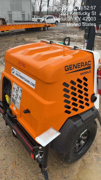 2023 Generac MLT2 Diesel, Flex Switch 120V Input, Powerzone Controller, 
(4) 320W LED Lights, 4kW Generator, 39.9 Gal Fuel Tank, 2" Ball, T3