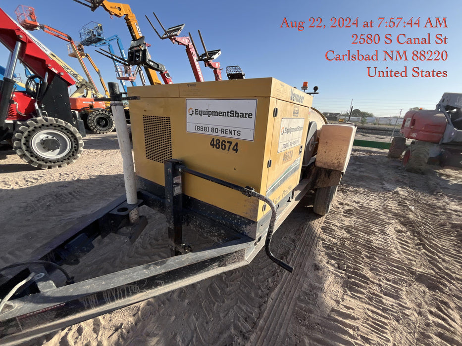 2019 Vac-Tron LP573XDT 24Hp Kohler Diesel, 500 Gal Debris Tank, 500 CFM Vacuum Pump, x2 100 Gal Water Tanks