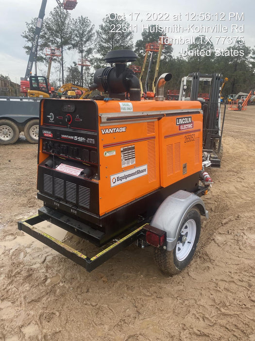 2022 LINCOLN ELECTRIC Vantage 549X