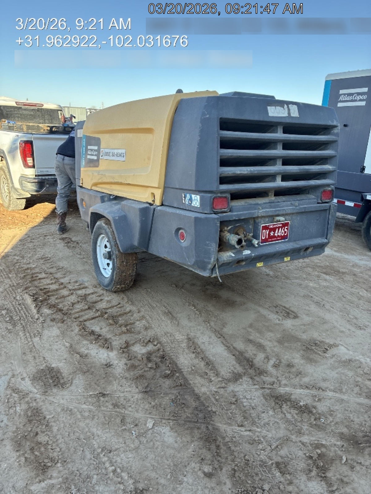 2020 ATLAS COPCO XATS 400 PFF