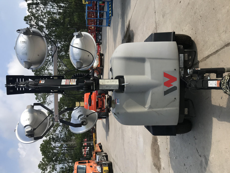 2019 Wacker Neuson LTV6L-MH Wacker Neuson LTV6L Mobile Light Tower w/Fuel Level Sensor Installed