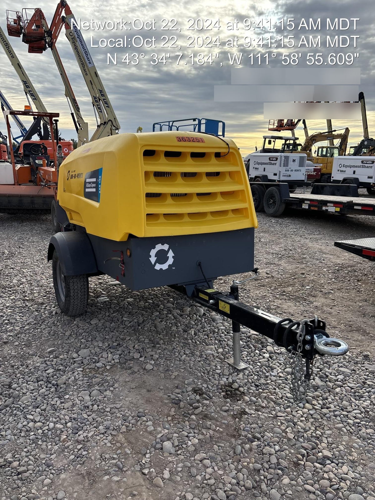 2023 ATLAS COPCO XAS188 CWK